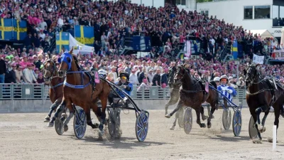 Bild från elitloppet 2026