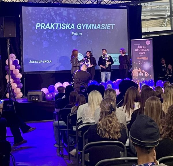 Vinstutdelning på UF-Mästerskapen 2026.